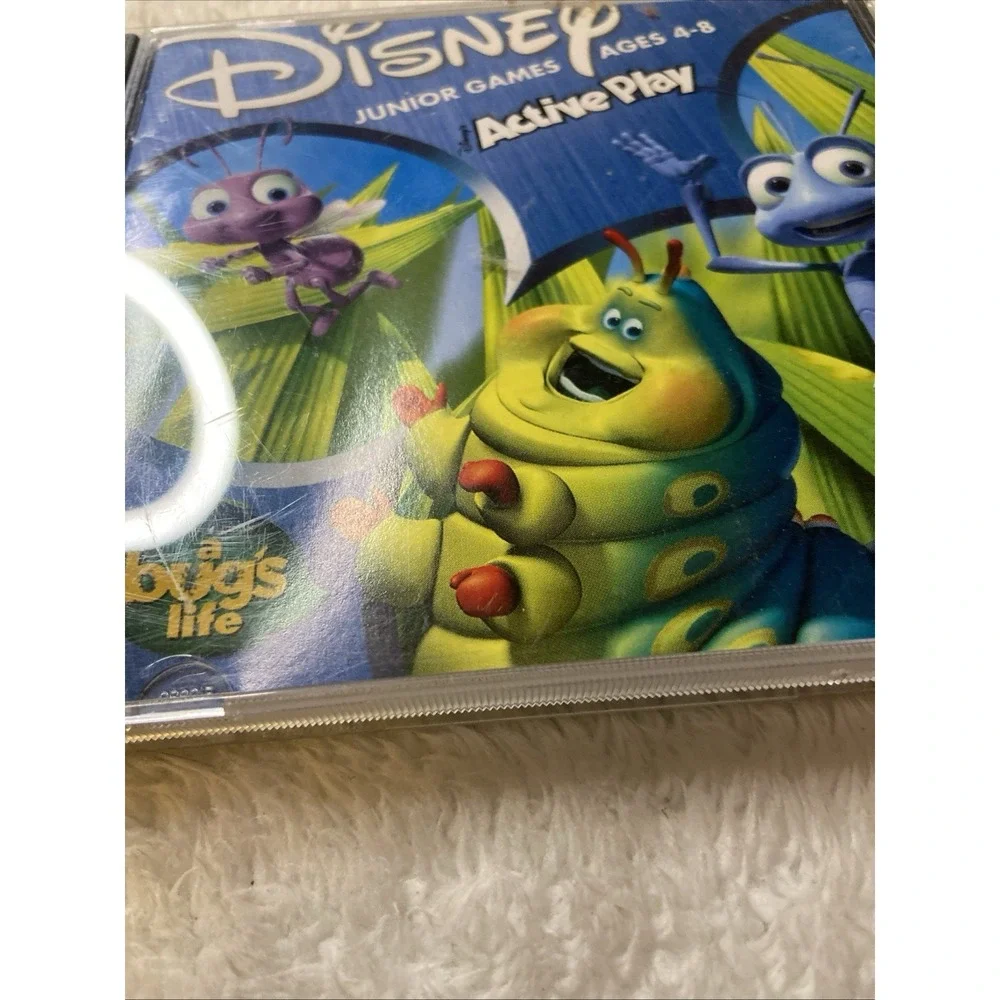 PC CD-ROM Disney Active Play A Bug's Life 1st Grade Program Manual PC CD ROM X2‎